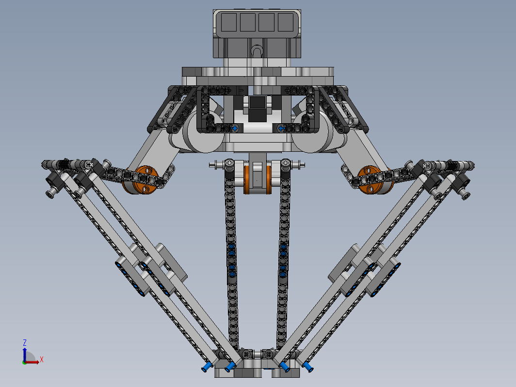 Lego NXT Delta三角机器人拼装玩具