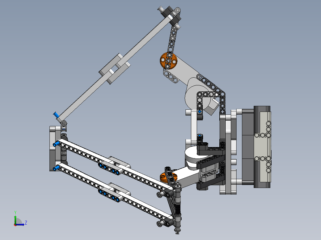 Lego NXT Delta三角机器人拼装玩具