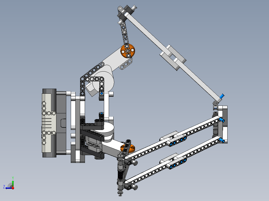 Lego NXT Delta三角机器人拼装玩具