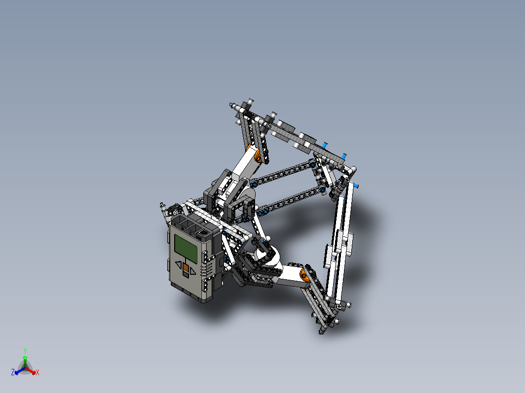 Lego NXT Delta三角机器人拼装玩具