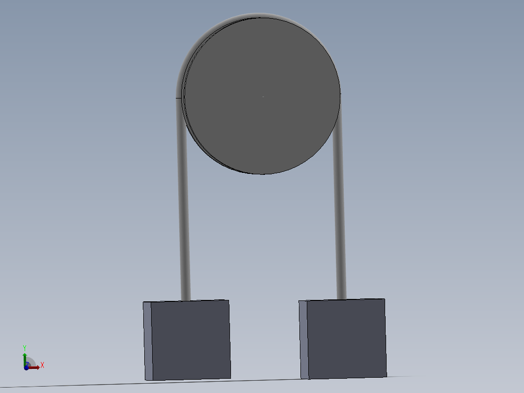 SOLIDWORKS 中的动态滑轮移动动画