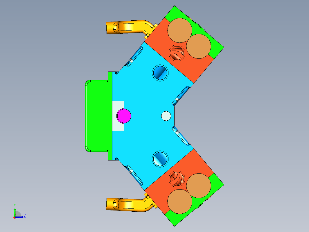 MSK W16缸发动机