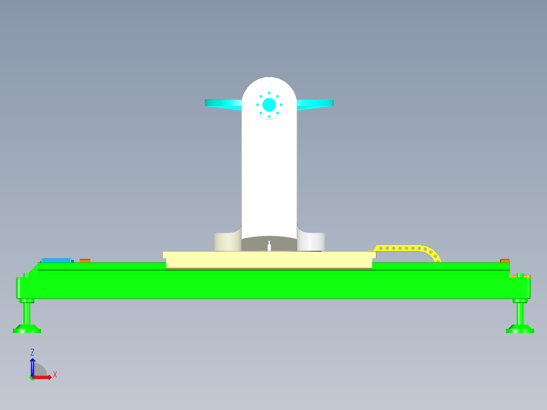 3轴转台CATIA（组装）