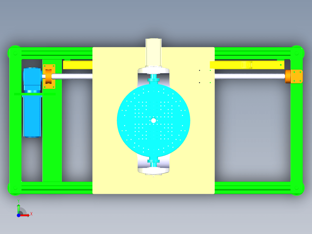 3轴转台CATIA（组装）