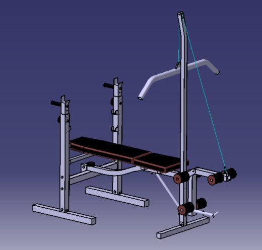 Multifunctional fitness多功能健身机缩略图