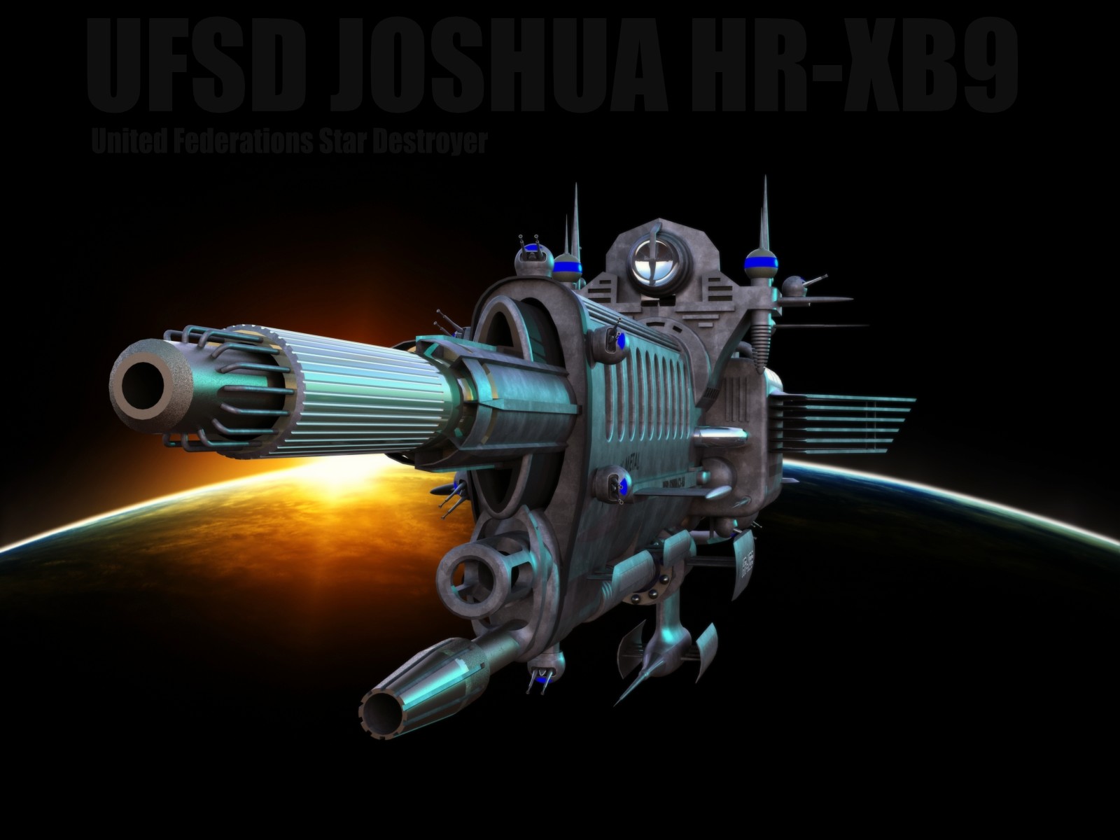 UFSD Joshua HR-XB9深空宇宙飞船