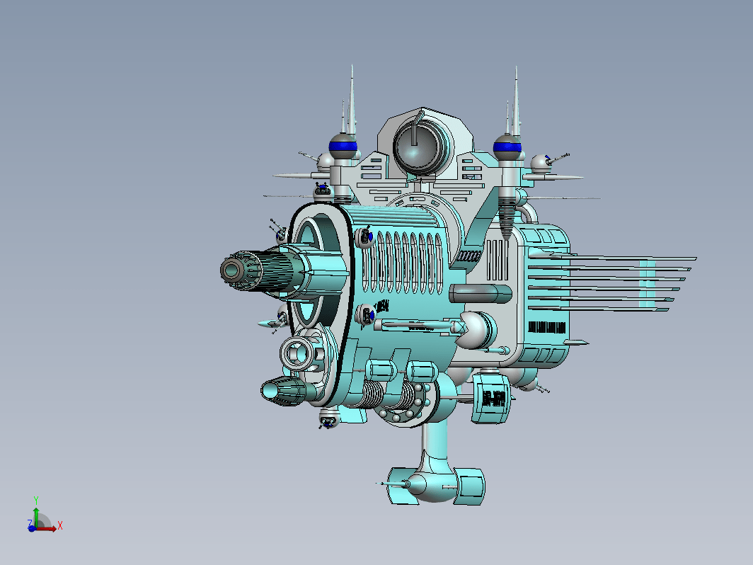 UFSD Joshua HR-XB9深空宇宙飞船