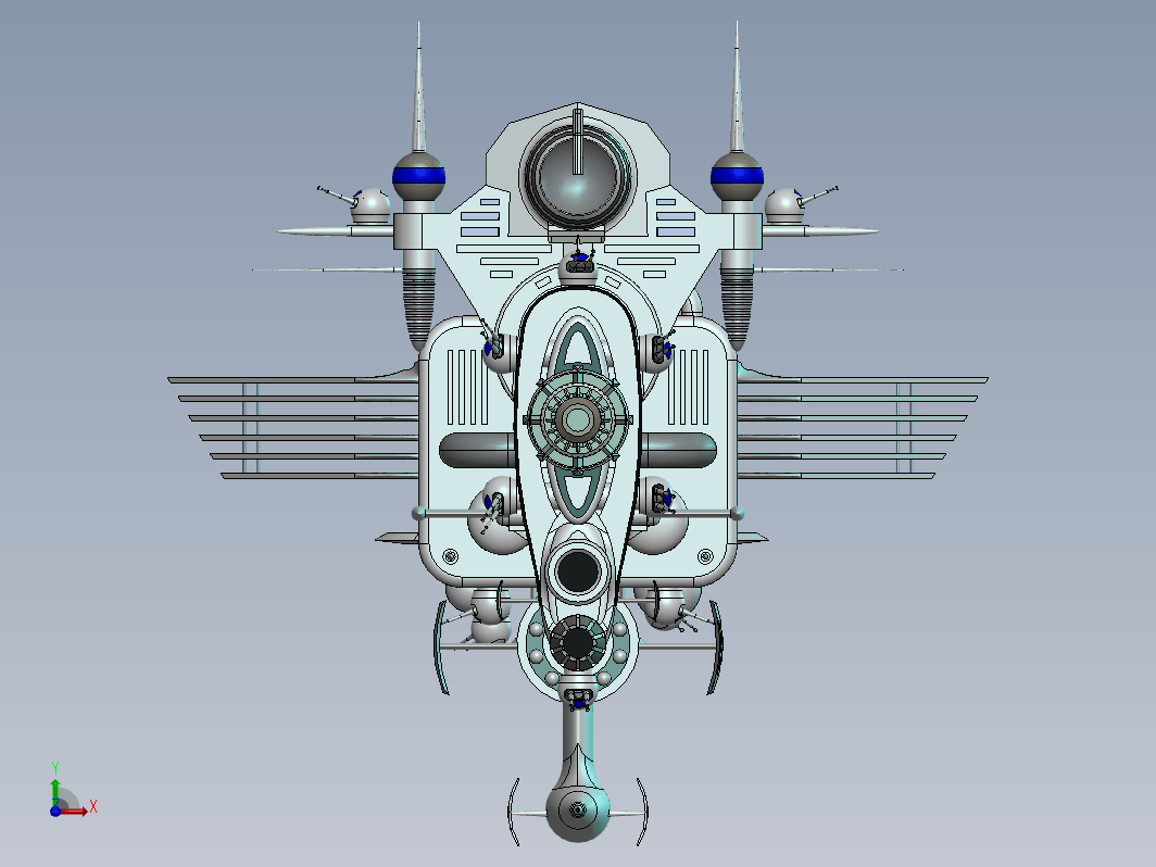 UFSD Joshua HR-XB9深空宇宙飞船