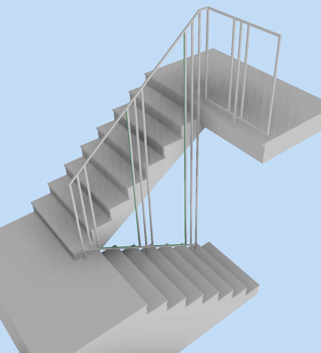 楼梯， 栏杆， 扶手， 篱笆， 框架