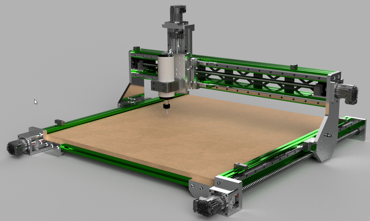 参数化 CNC 铣床型号 5