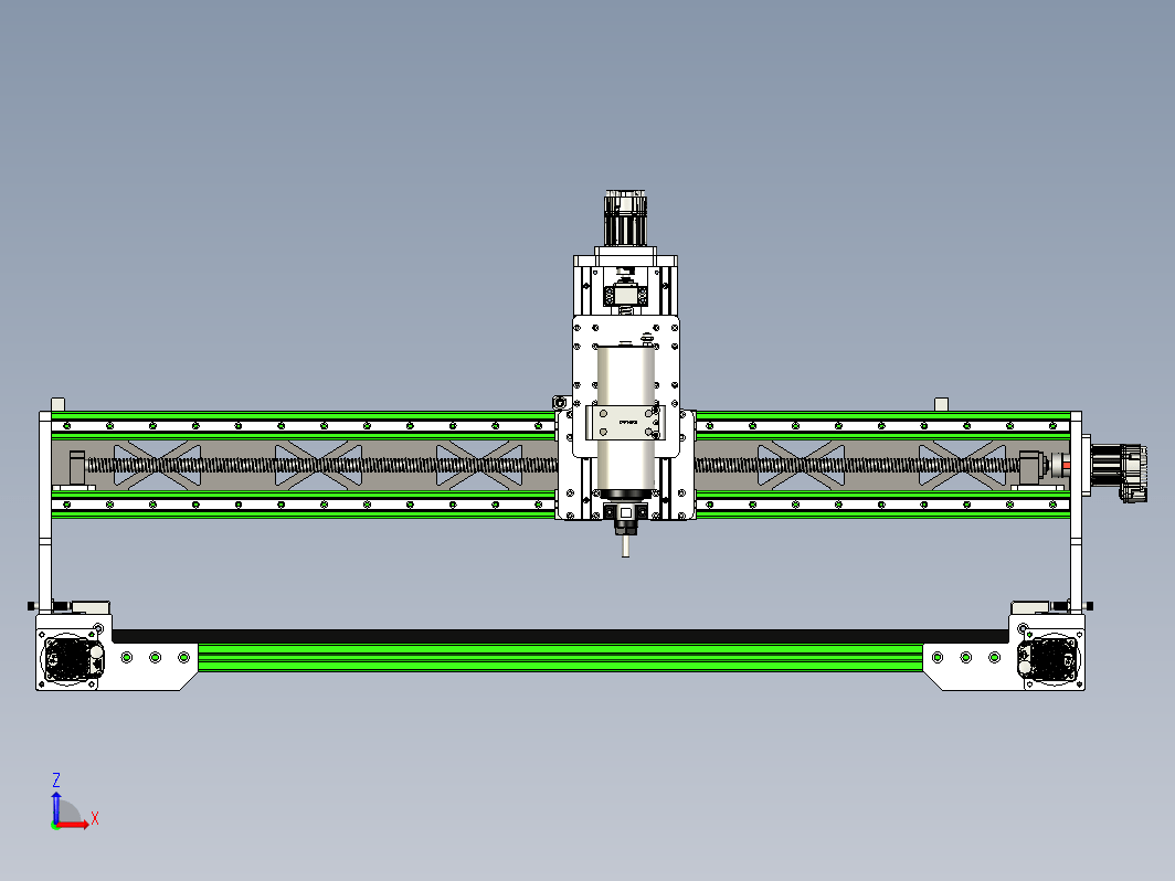 参数化 CNC 铣床型号 5