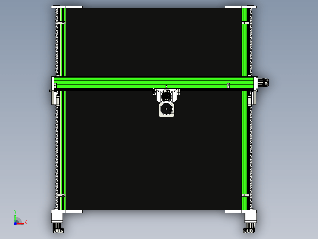 参数化 CNC 铣床型号 5