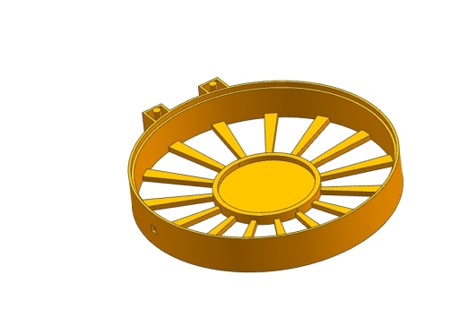 小风扇后盖的注塑模具设计-滑块抽芯注射模三维UG10.0带参+CAD+说明书