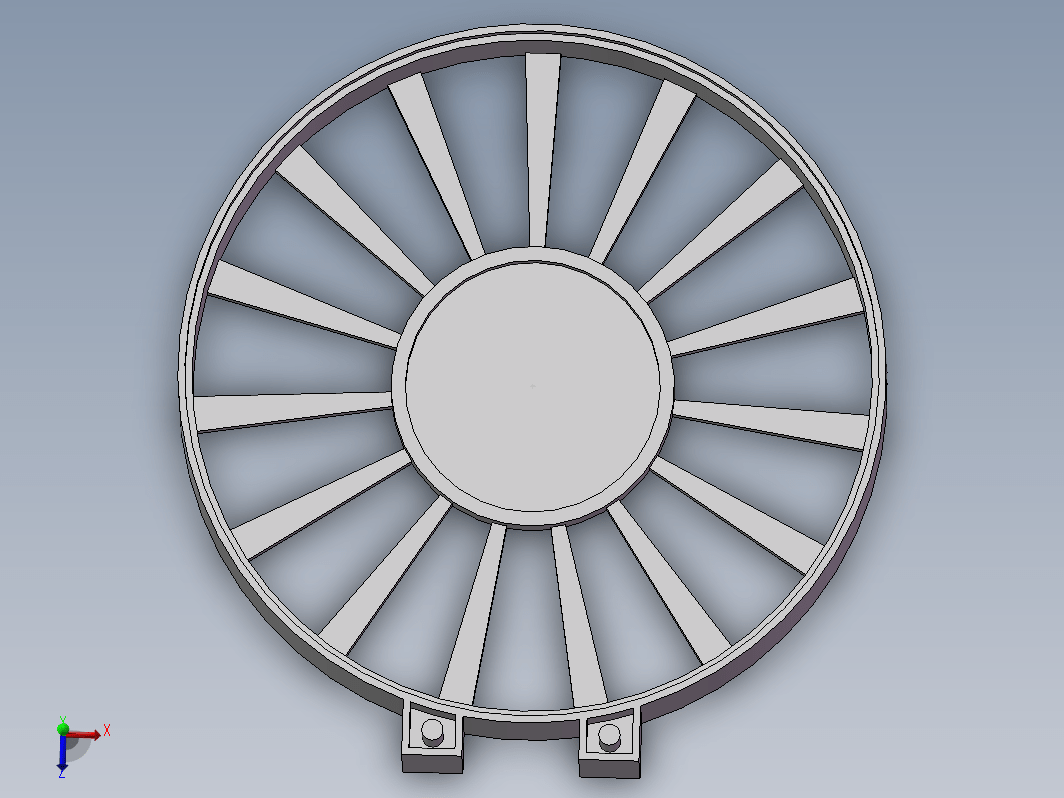 小风扇后盖的注塑模具设计-滑块抽芯注射模三维UG10.0带参+CAD+说明书