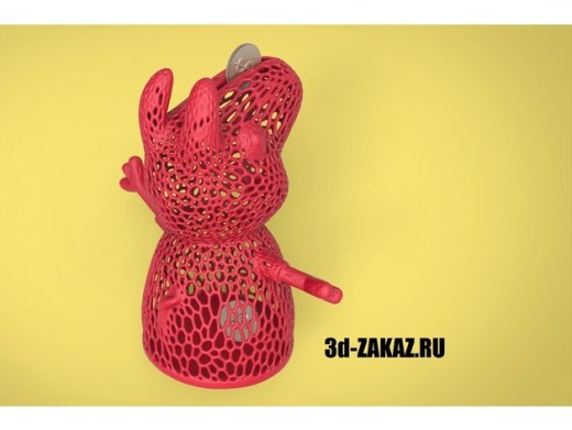 小猪佩奇 Peppa_piggy_bank_Voronoi_remix