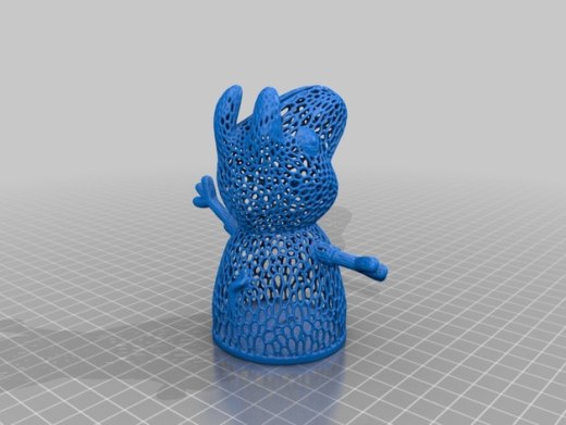 小猪佩奇 Peppa_piggy_bank_Voronoi_remix缩略图
