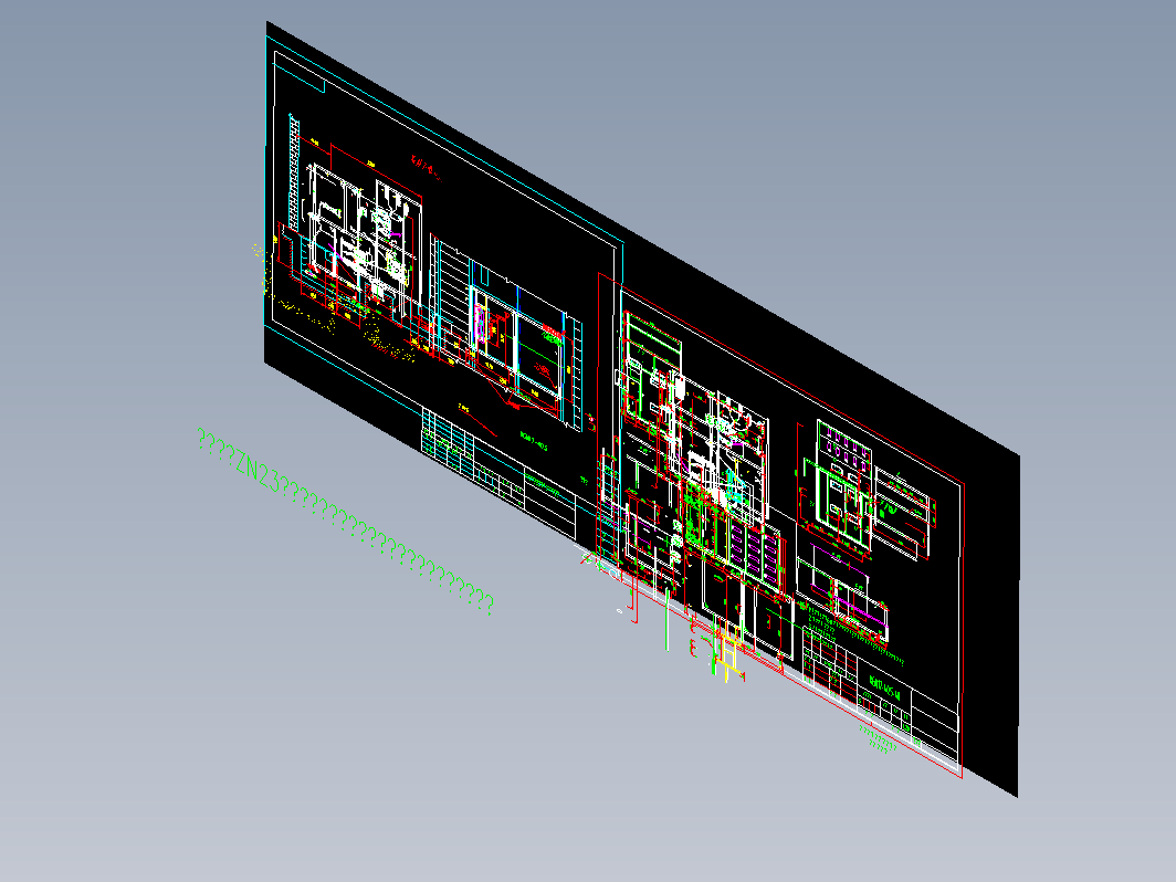 高压成套基础图图纸