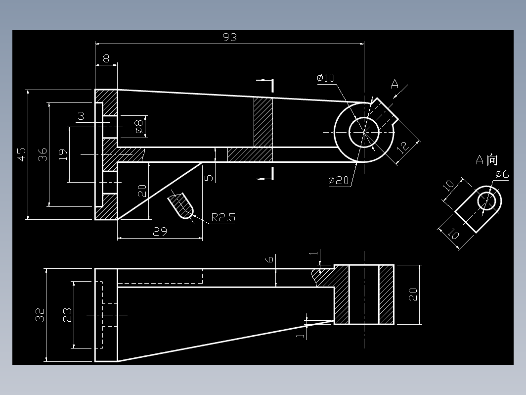 CAD机械零件图-机械制图60