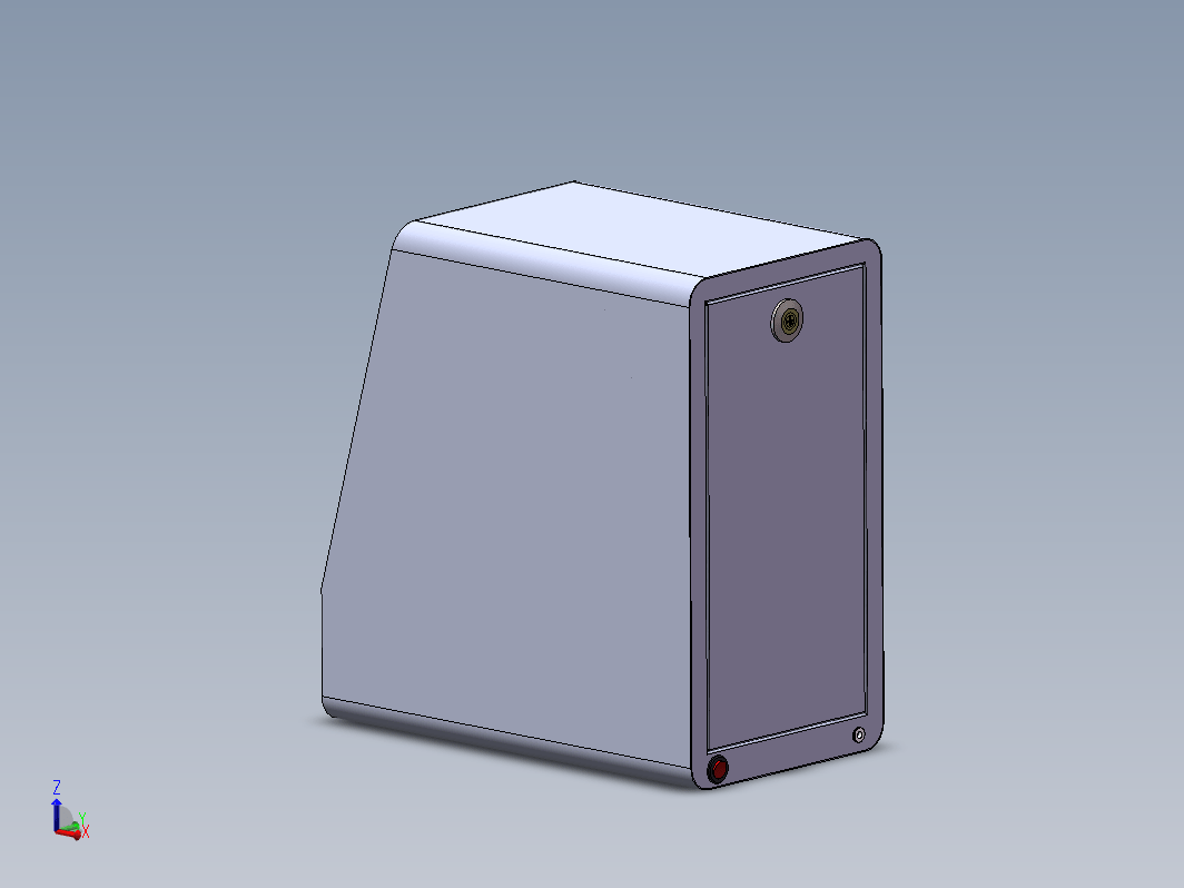 智能彩票机 智能扫码购彩机3D模型+CAD图纸