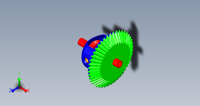 差速器齿轮设计模型