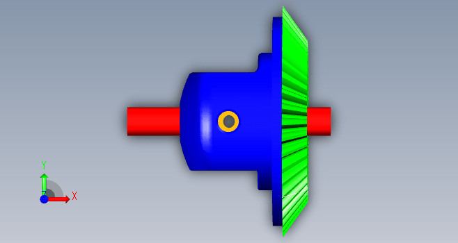 差速器齿轮设计模型
