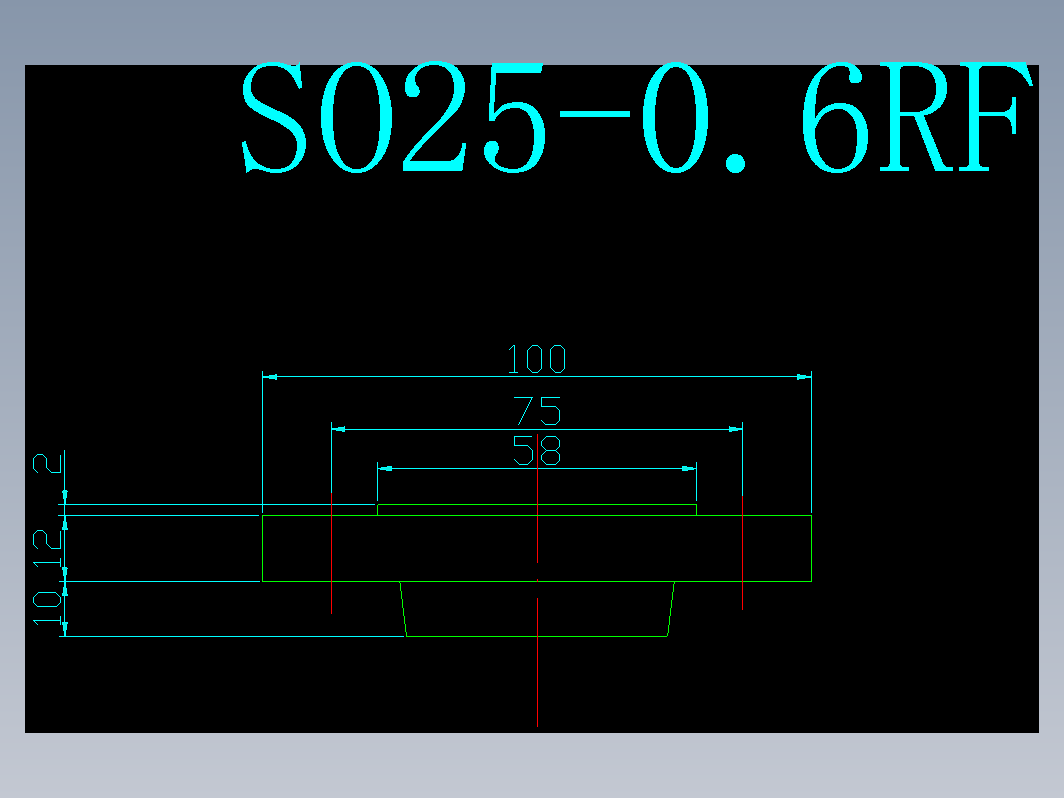 HG20592法兰SO25-0.6RF