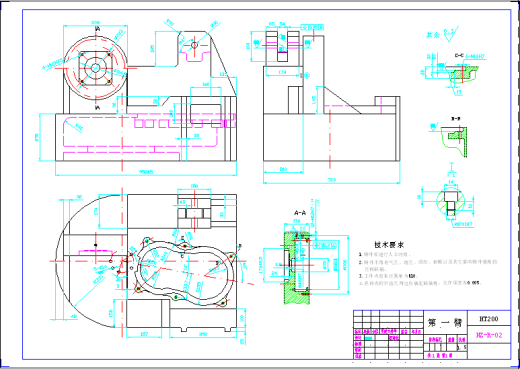 三轴工业机器人结构设计缩略图