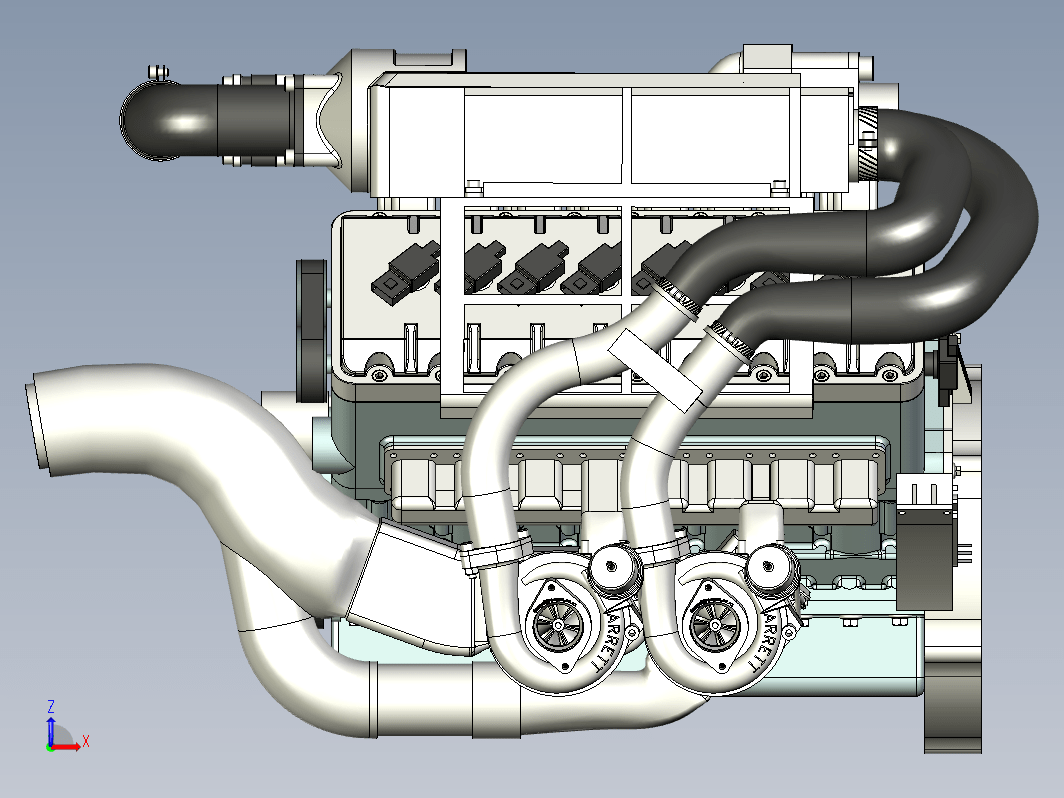 bugatti engine发动机