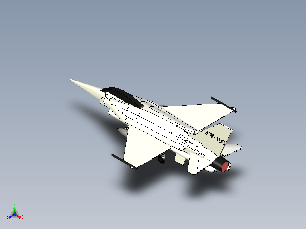 F-16 Fighting Falcon F16战隼战斗机