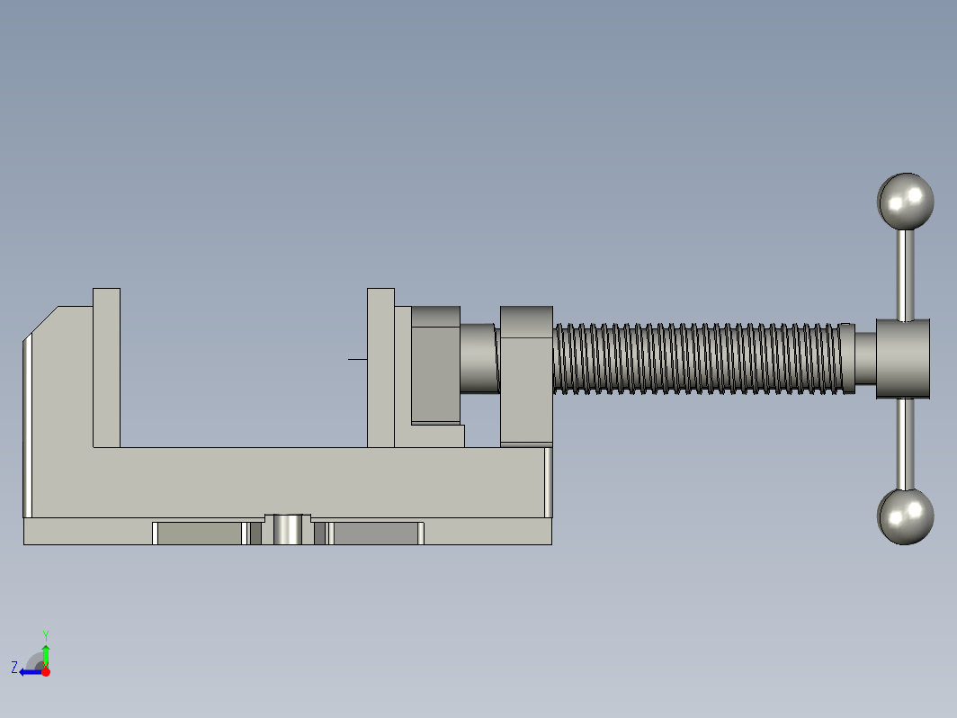 虎钳台钳卡钳-bench-vise-with-motion-1 31 STP