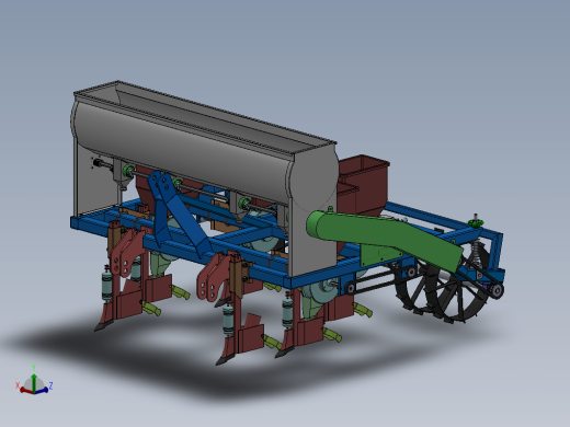 花生播种机三维SW2015带参缩略图
