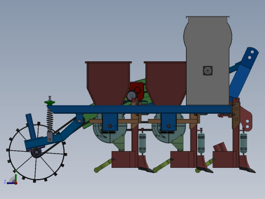 花生播种机三维SW2015带参缩略图