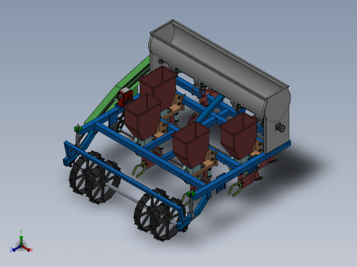 花生播种机三维SW2015带参缩略图