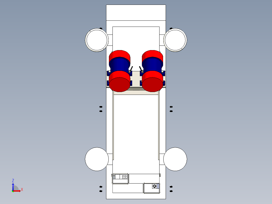 弹簧跳跃机器狗