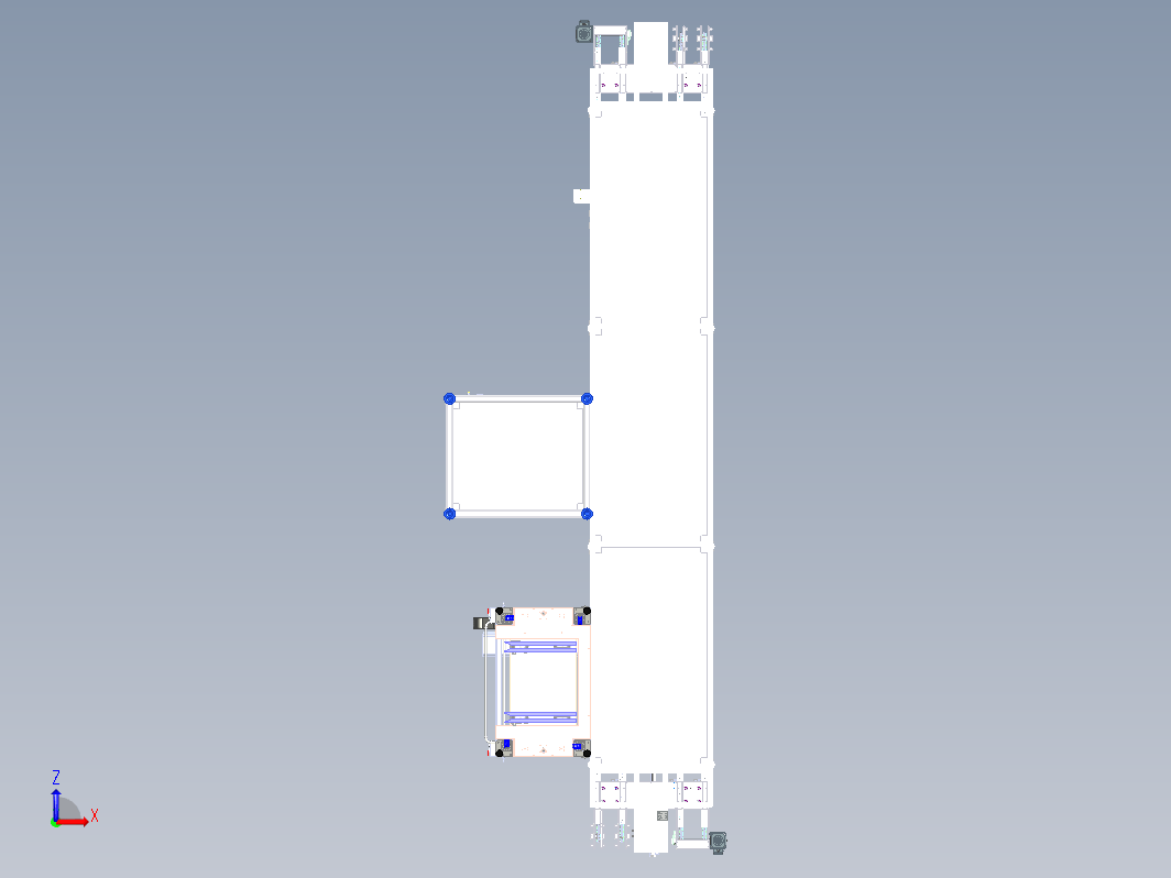 transfer非标传输系统3D图