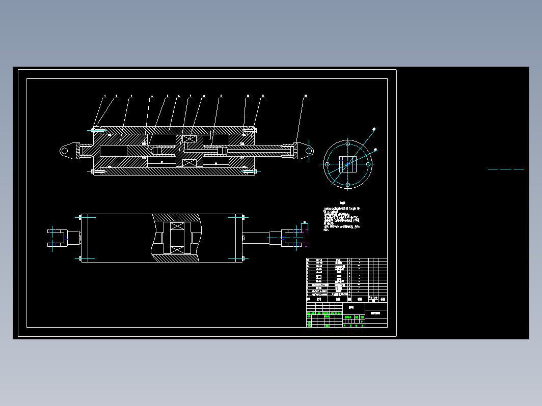 磁流变车辆座椅减震器设计+CAD+说明书