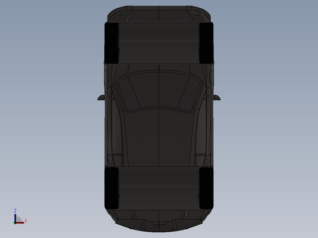 简易Bentley EXP轿车外壳造型