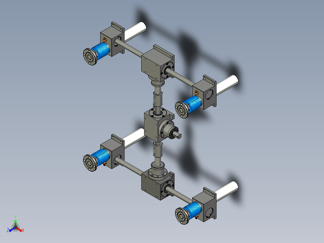 500x500mm垂直移动机制工作台