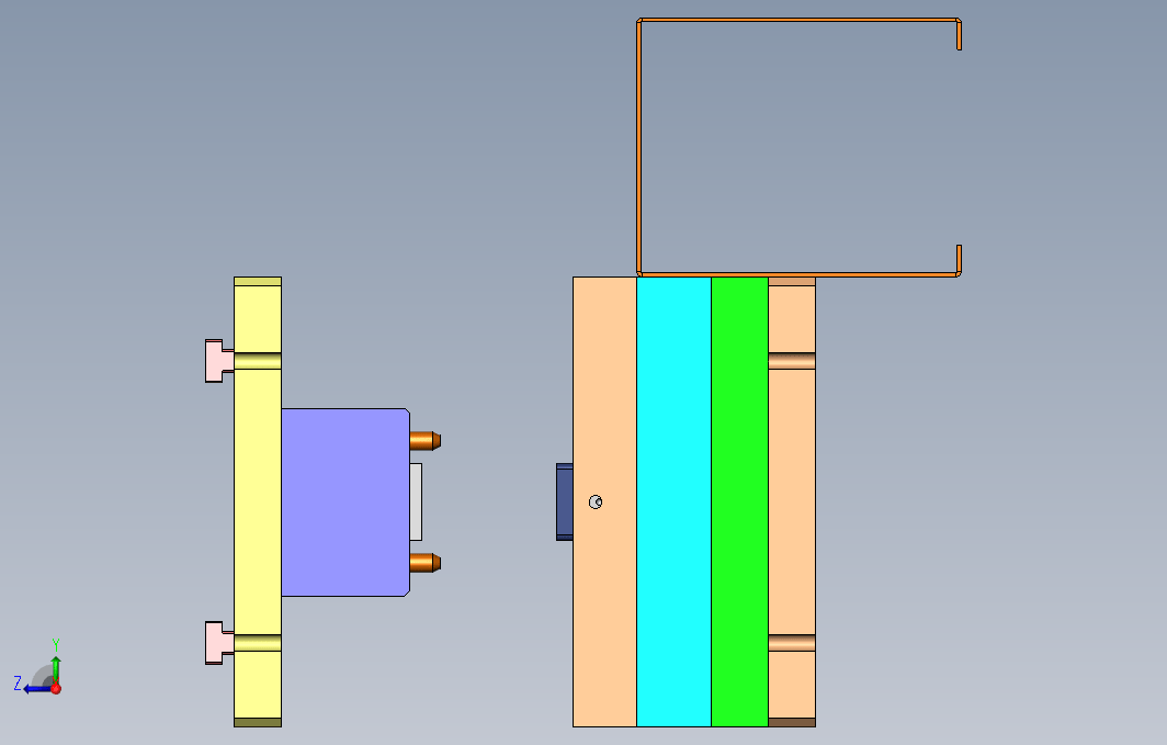 铆接夹具加工件