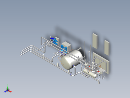 冷却器 - 低电荷 NH3--stp