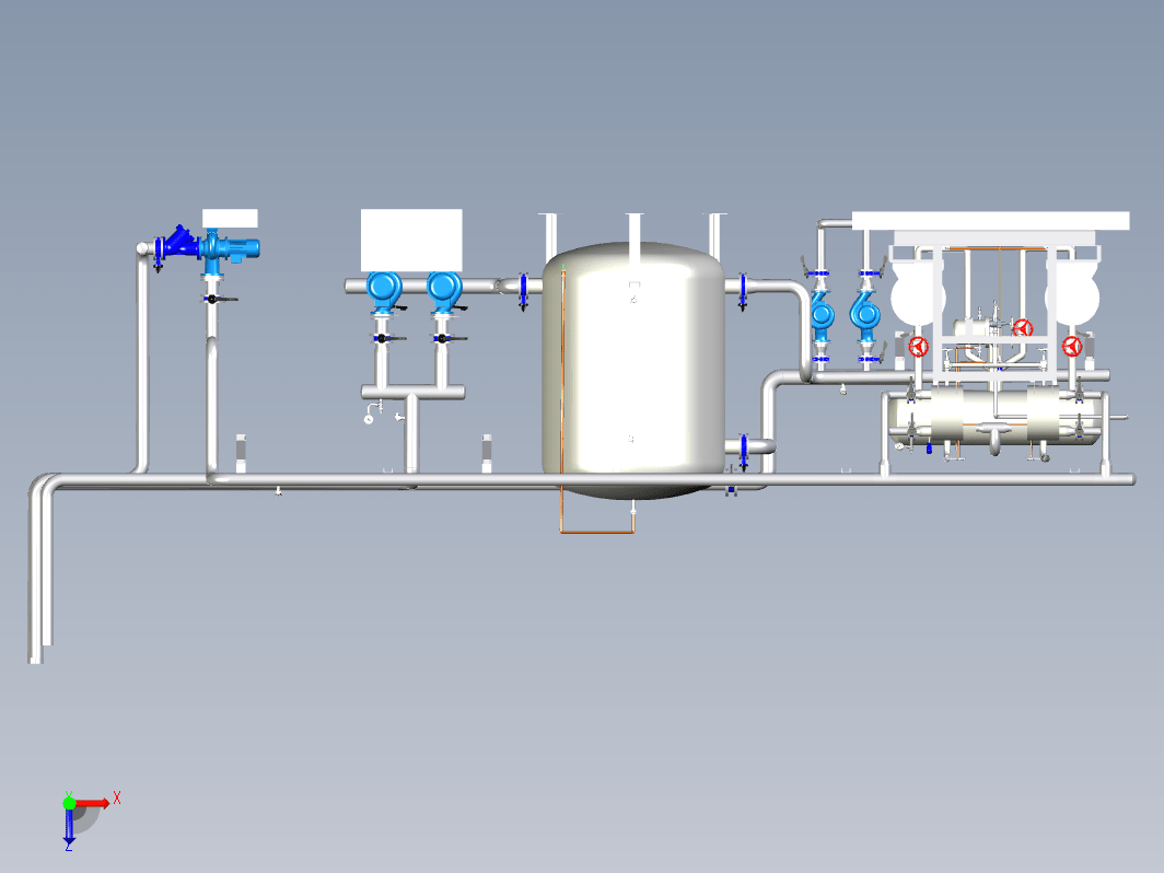 冷却器 - 低电荷 NH3--stp