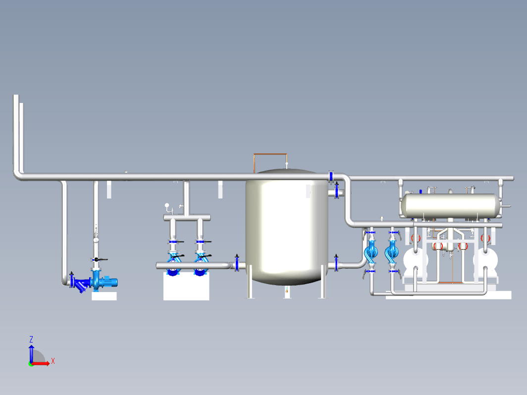 冷却器 - 低电荷 NH3--stp