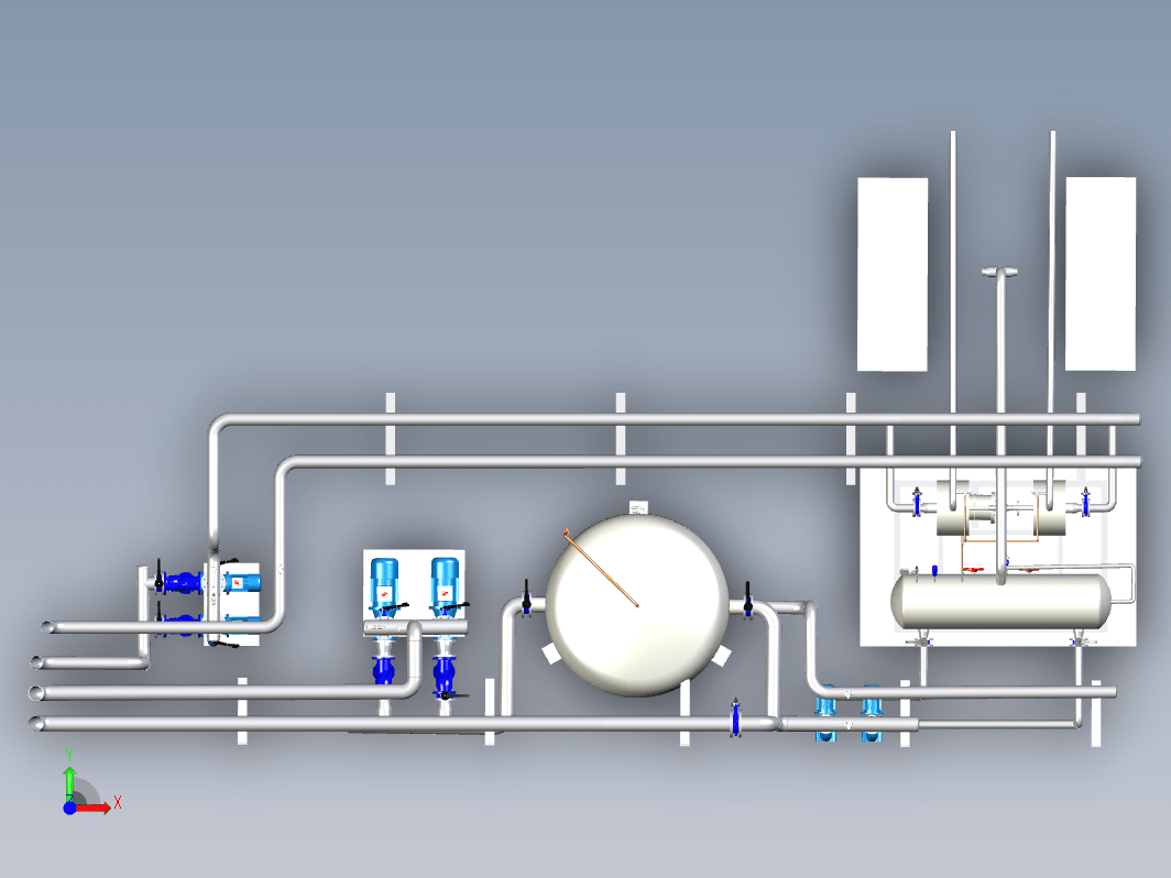 冷却器 - 低电荷 NH3--stp