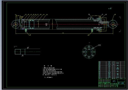 直立式剪叉举升机设计液压升降机平台 3D+CAD+说明书缩略图