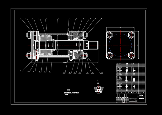 压力机设计 CAD+说明书缩略图