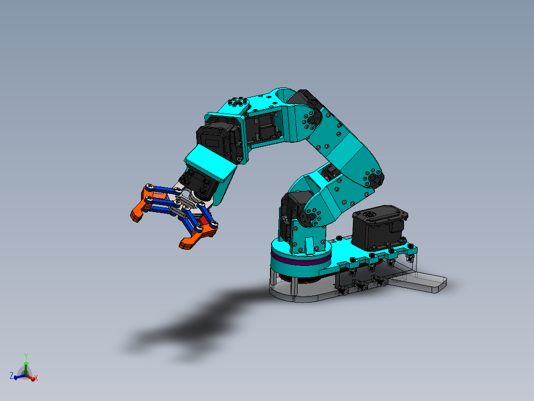 伺服机械臂 Servo robot arm