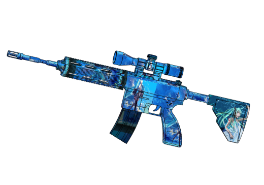 M416玩具枪（初音未来贴纸）缩略图