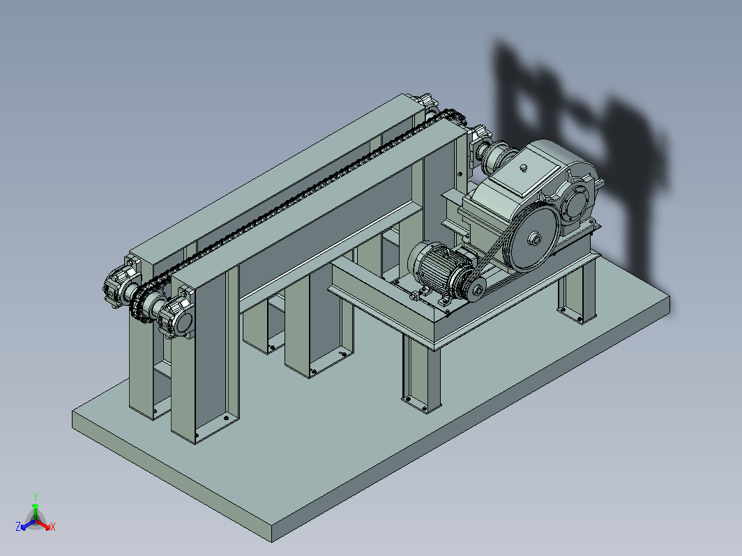 线材拉伸机  (论文+三维图+二维图) sw+CAD+说明书