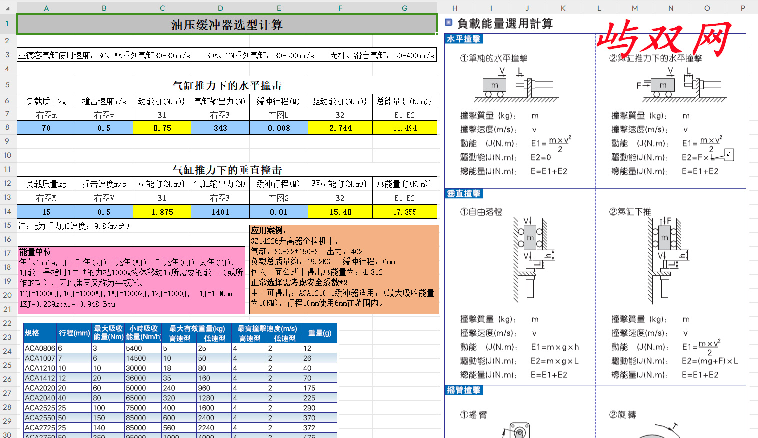 机械设计最强自动计算公式表格【免费】【工程师必备】