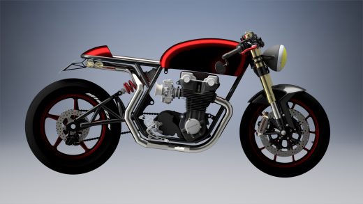 本田 CB 750摩托车